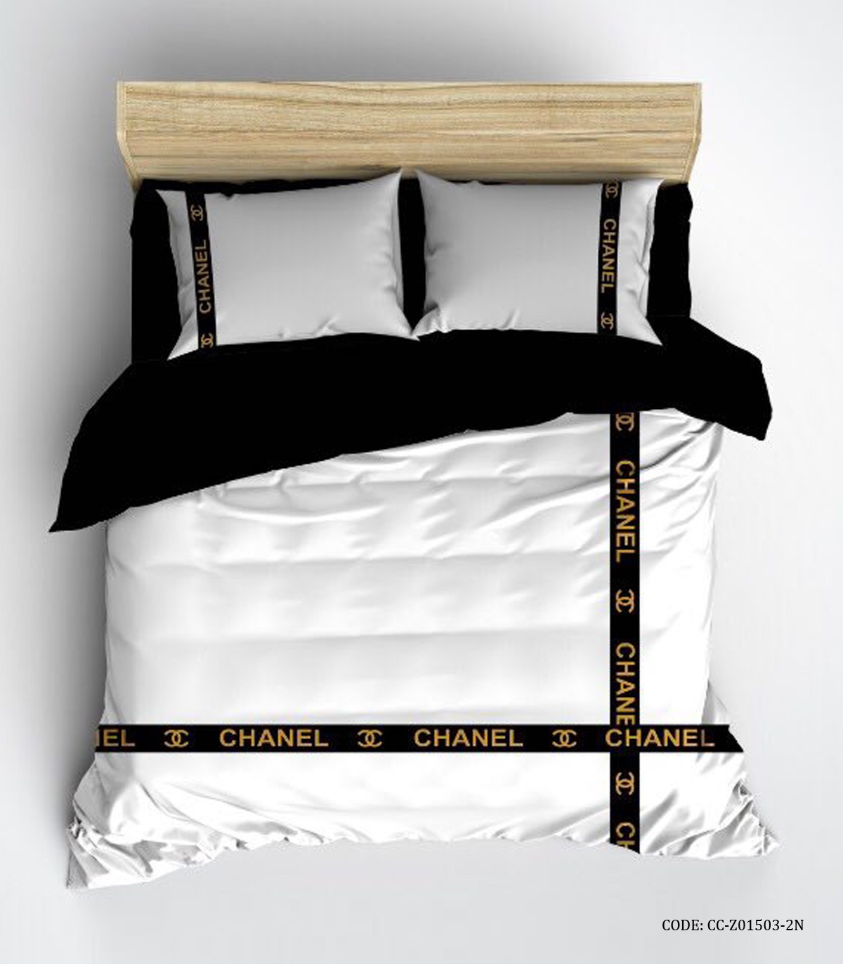 روتختی اسپرت دونفره و یک نفره CHANEL سفید مشکی