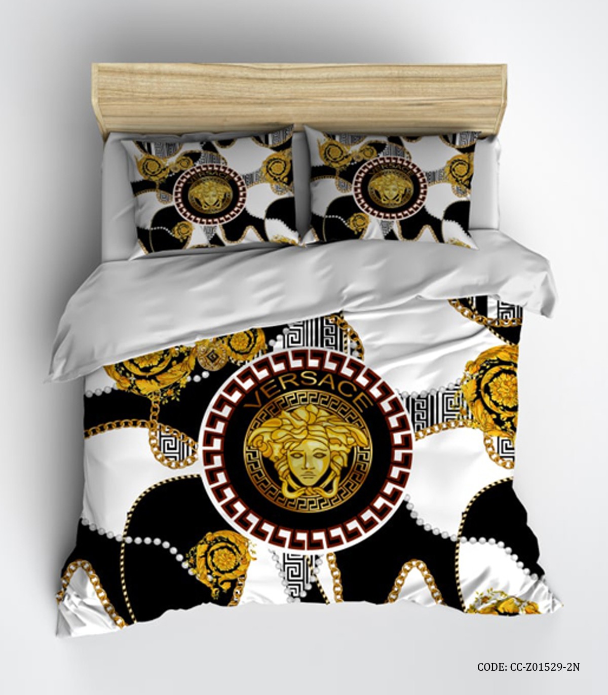 روتختی لاکچری طرح ورساچه دو نفره و یک نفره