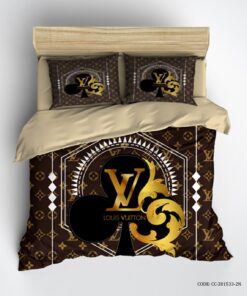 سرویس روتختی لاکچری طرح برند لویی ویتون