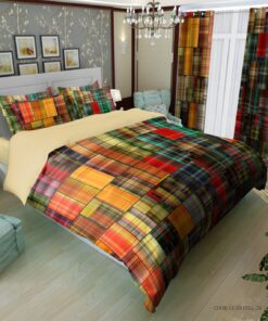 سرویس روتختی شطرنجی چهارخونه و راه راه رنگی