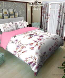 لحاف روتختی دو نفره و یک نفره طرح گل مدل سولینا