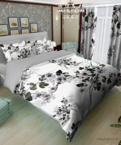 سرویس روتختی دو نفره و یکنفره طرح گل مدل سلین