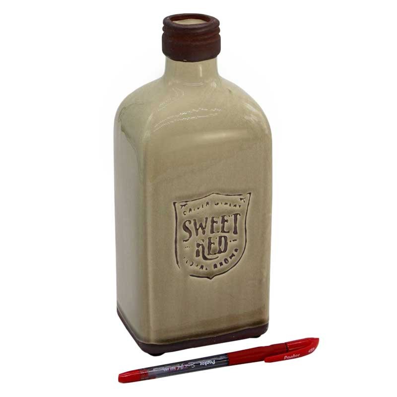 گلدان سرامیکی مدل بطری