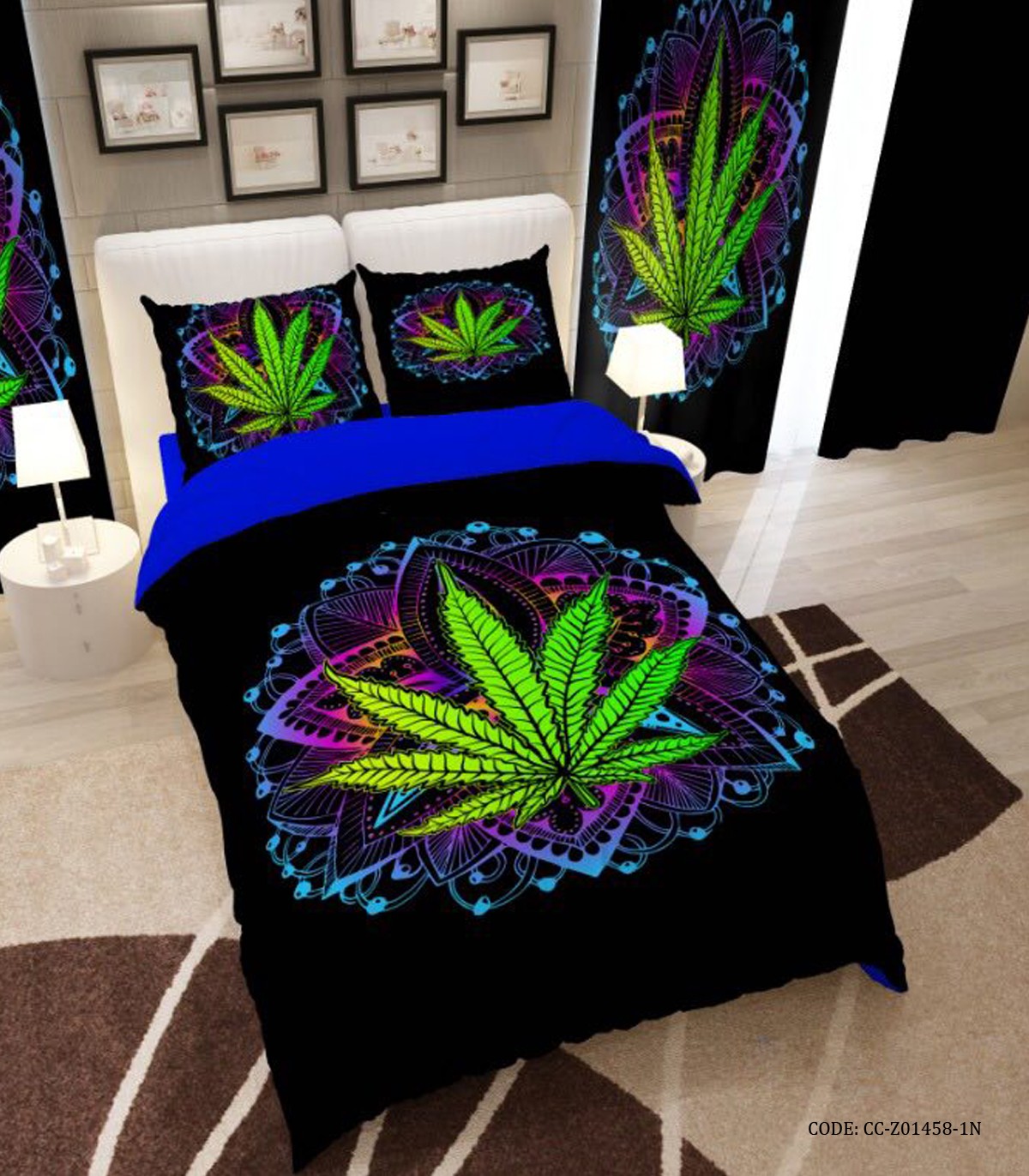 سرویس روتختی پسرانه مدل Dark & Strange