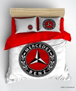 روتختی شیک پسرانه سفید قرمز طرح آرم بنز