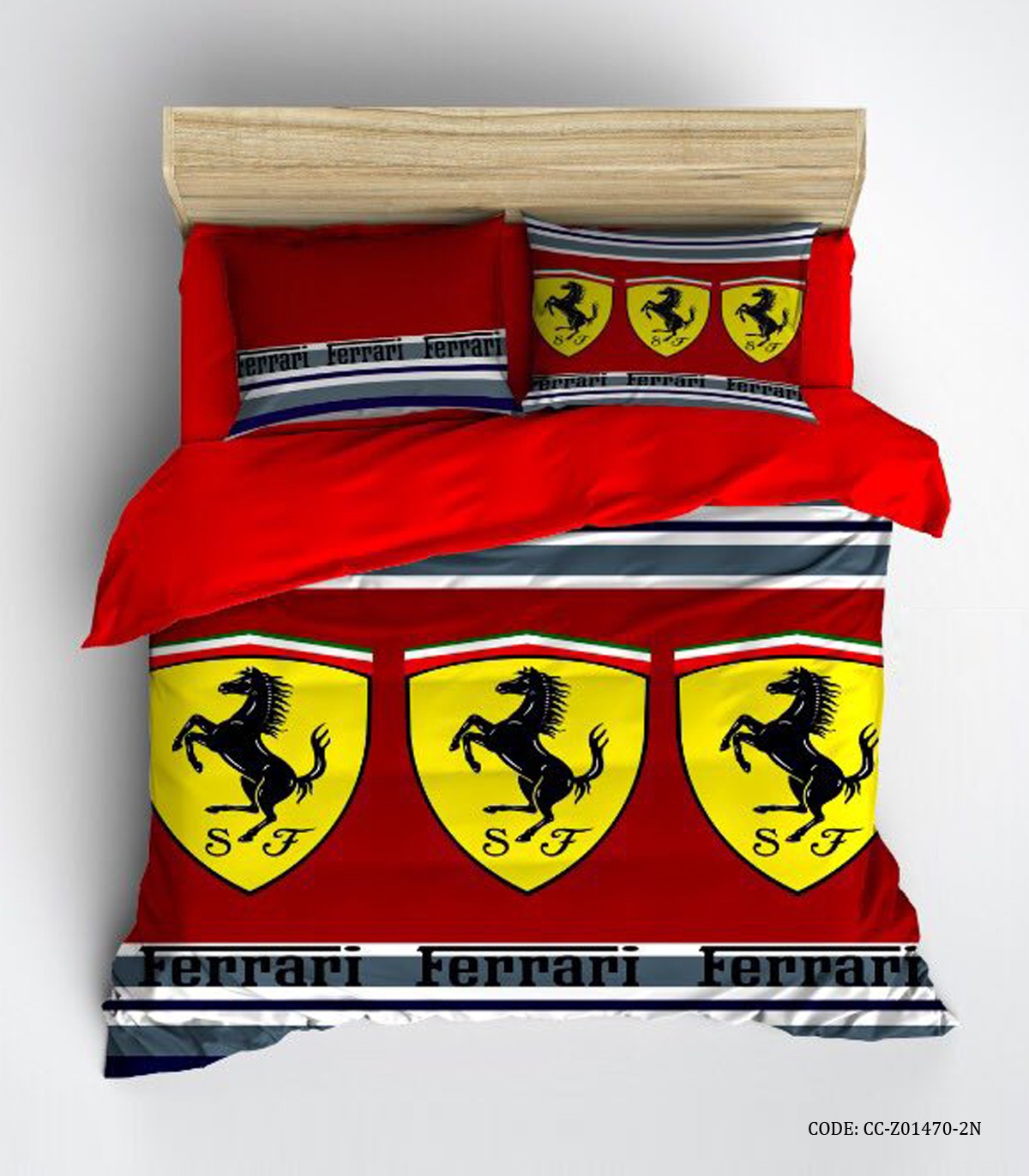 سرویس روتختی پسرانه طرح فراری Ferrari