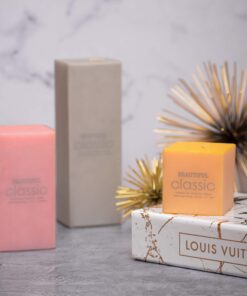 شمع مکعبی 7 سانتی گژک مجموعه سه عددی