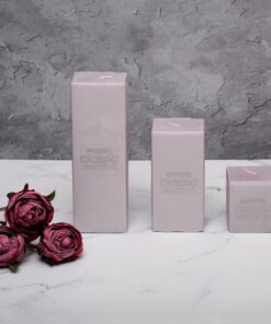 شمع مکعبی 7 سانتی گژک مجموعه سه عددی