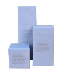 شمع مکعبی 7 سانتی گژک مجموعه سه عددی