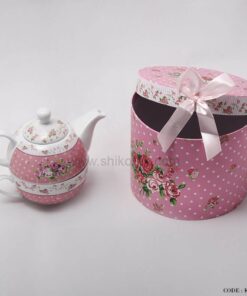 ست چای خوری یک نفره آنجل صورتی