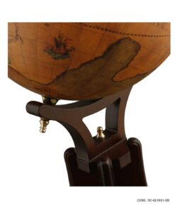 کره زمین چرخشی قهوه ای مدل DORIAN