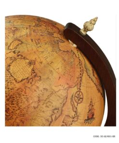 کره زمین چرخشی قهوه ای مدل DORIAN