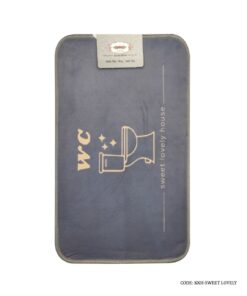 پادری دستشویی طوسی طلایی مدل Sweet Lovely Home