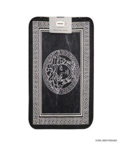 جلودری و پادری حمام و دستشویی مشکی طرح ورساچه