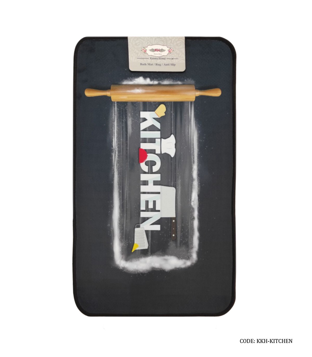 فرشینه جلو سینک ظرفشویی طرح وردنه مدل Kitchen