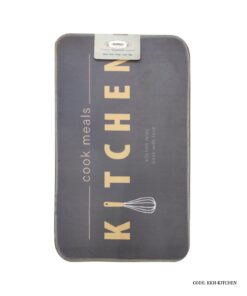 فرشینه طوسی جلو سینک ظرفشویی آشپزخانه مدل cook meals