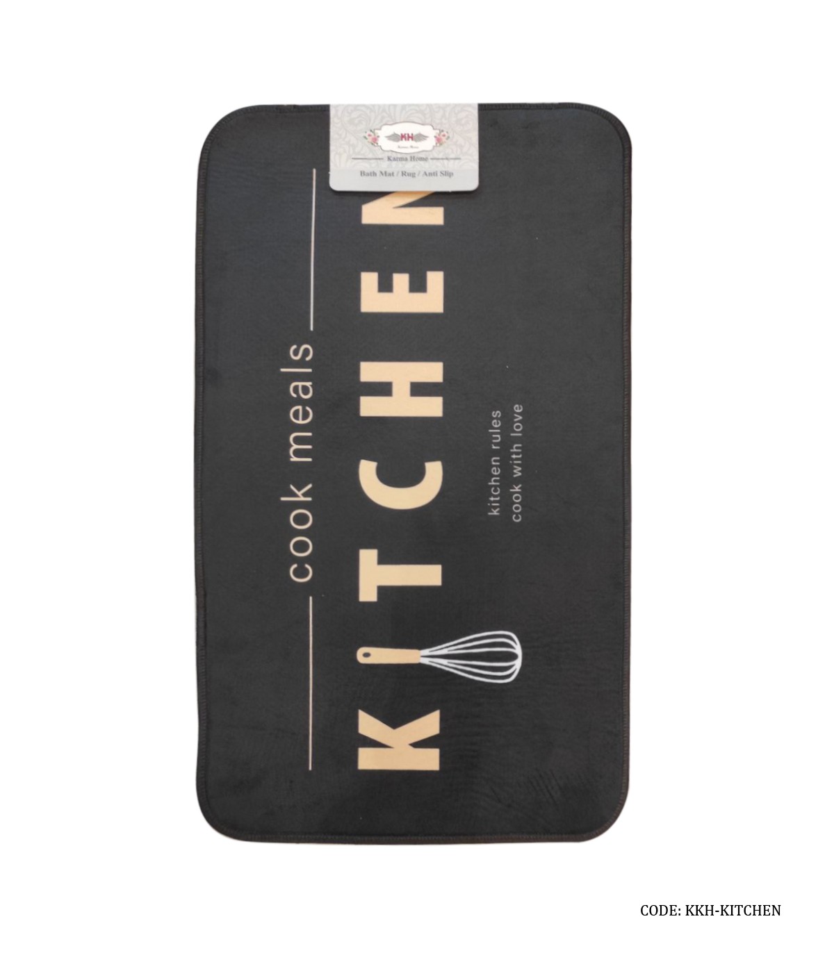 فرشینه جلو سینک ظرفشویی آشپزخانه مدل cook meals