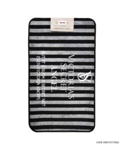 فرشینه جلو سینک ظرفشویی طرح راه راه برند VICTORIA SECRET