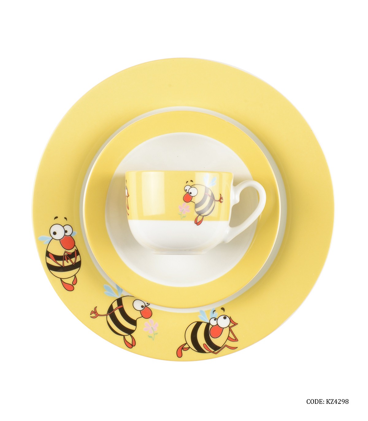 سرویس چینی غذا خوری کودک زرین طرح بامبل بی