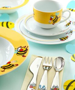 سرویس چینی غذا خوری کودک زرین طرح بامبل بی