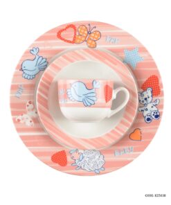 سرویس چینی کودک زرین طرح بیبی پپ