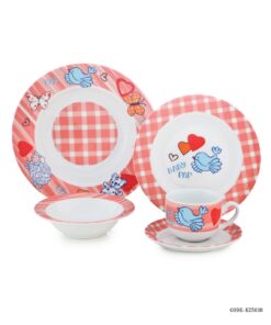 سرویس چینی کودک زرین طرح بیبی پپ