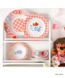 سرویس چینی کودک زرین طرح بیبی پپ