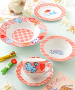 سرویس چینی کودک زرین طرح بیبی پپ