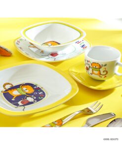 سرویس غذا خوری چینی کودک زرین طرح دوستان