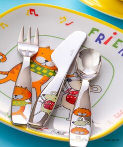 سرویس غذا خوری چینی کودک زرین طرح دوستان