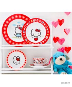 سرویس غذا خوری چینی کودک زرین طرح کیتی