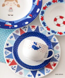 سرویس غذا خوری چینی کودک 5 تکه زرین طرح مارین