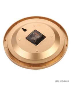 ساعت دیواری گرد کوچک طلایی مارال مدل 210