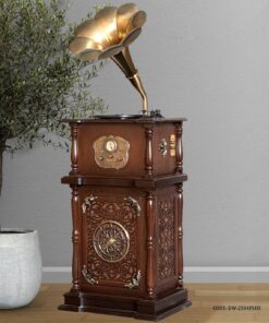 گرامافون ایستاده والتر قهوه ای سری 2504