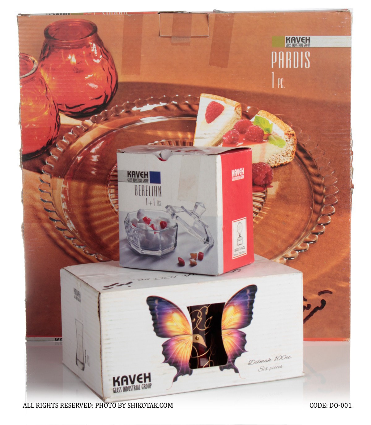 سرویس چای خوری شاه عباسی 14پارچه قرمز طلایی