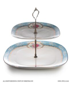 شیرینی خوری دو طبقه blue romance