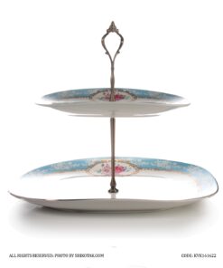 شیرینی خوری دو طبقه blue romance