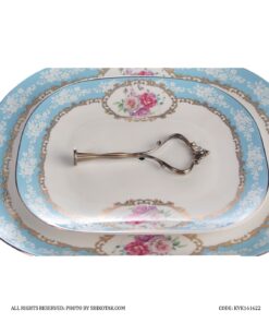 شیرینی خوری دو طبقه blue romance