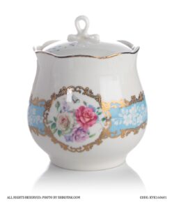 سرویس چای خوری سرامیکی 17 پارچه  blue romance