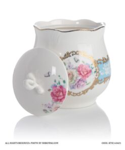 سرویس چای خوری سرامیکی 17 پارچه  blue romance