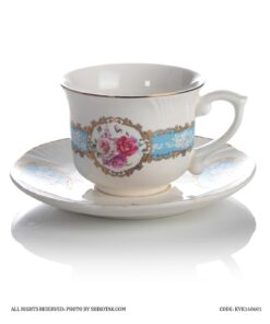 سرویس چای خوری سرامیکی 17 پارچه  blue romance