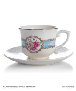 سرویس چای خوری سرامیکی 17 پارچه  blue romance