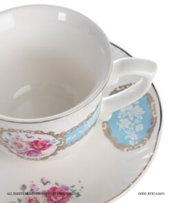 سرویس چای خوری سرامیکی 17 پارچه  blue romance