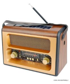 رادیو طرح قدیمی فلش خور 4 کاره مدل مارسی