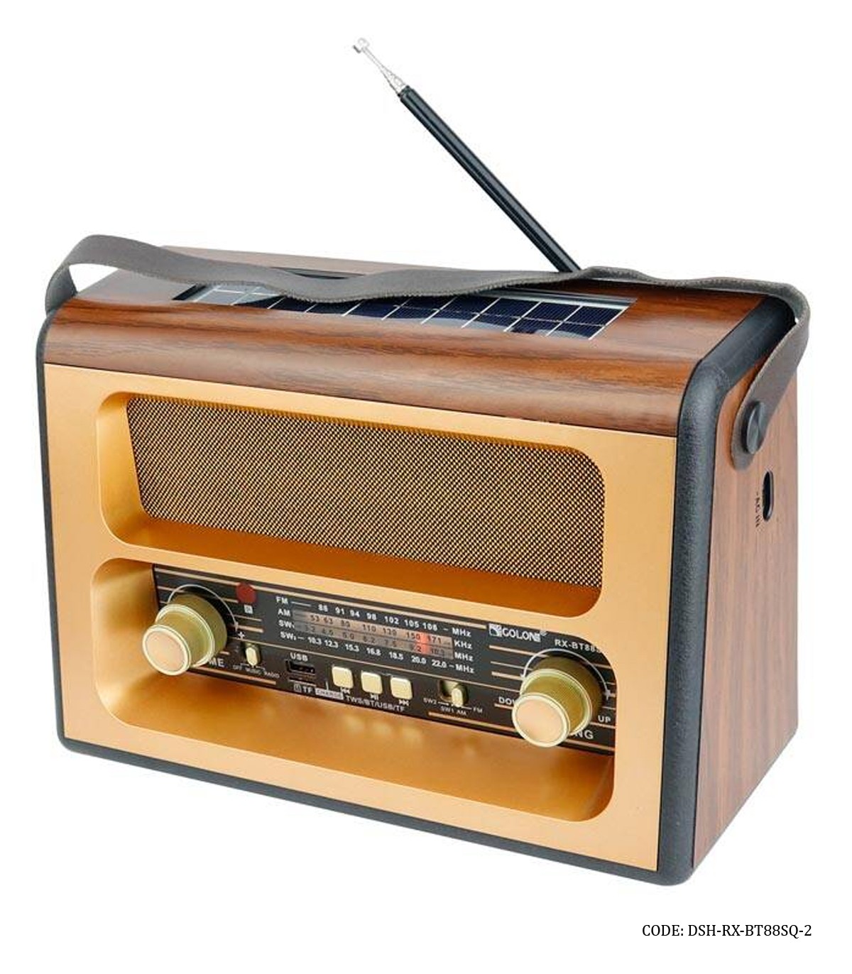 رادیو طرح قدیمی فلش خور 4 کاره مدل مارسی