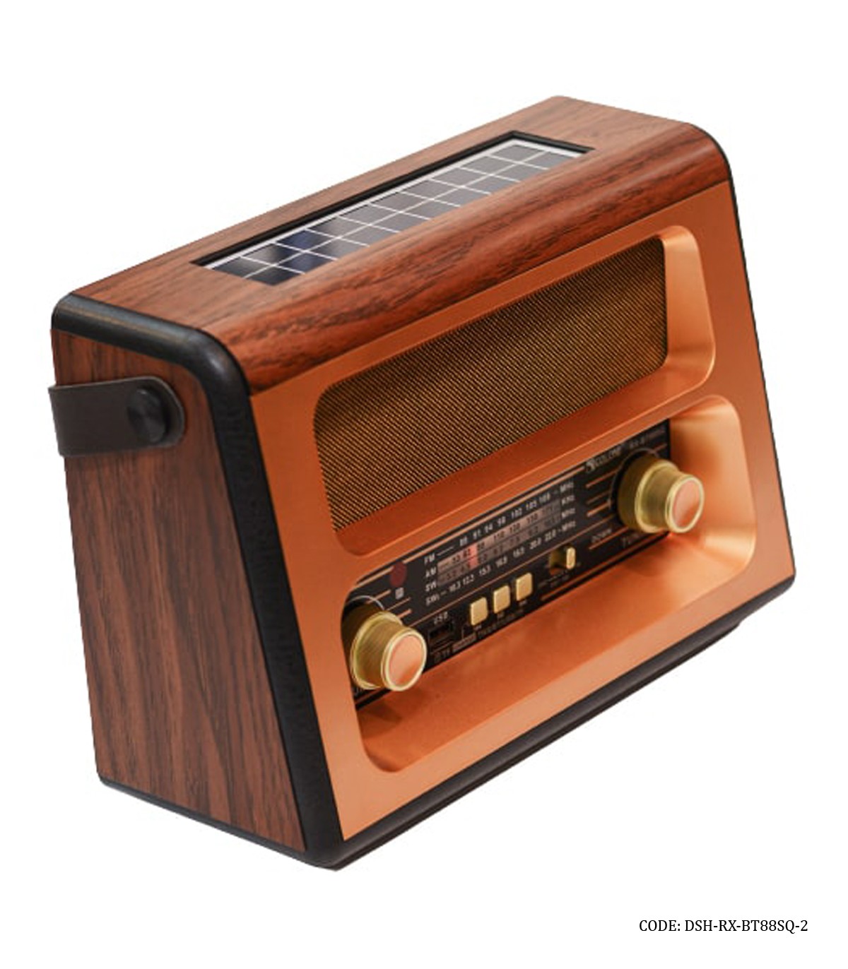 رادیو طرح قدیمی فلش خور 4 کاره مدل مارسی