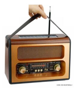 رادیو طرح قدیمی فلش خور 4 کاره مدل مارسی