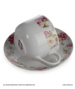 فنجان و نعلبکی چینی طرح رزیتا