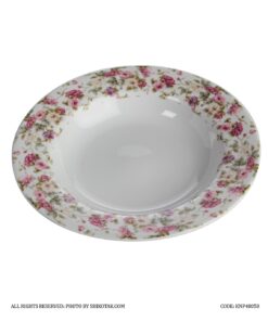 بشقاب خورشت خوری چینی ست 6 عددی طرح رزیتا