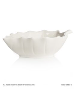 ماست خوری سرامیکی طرح برگ